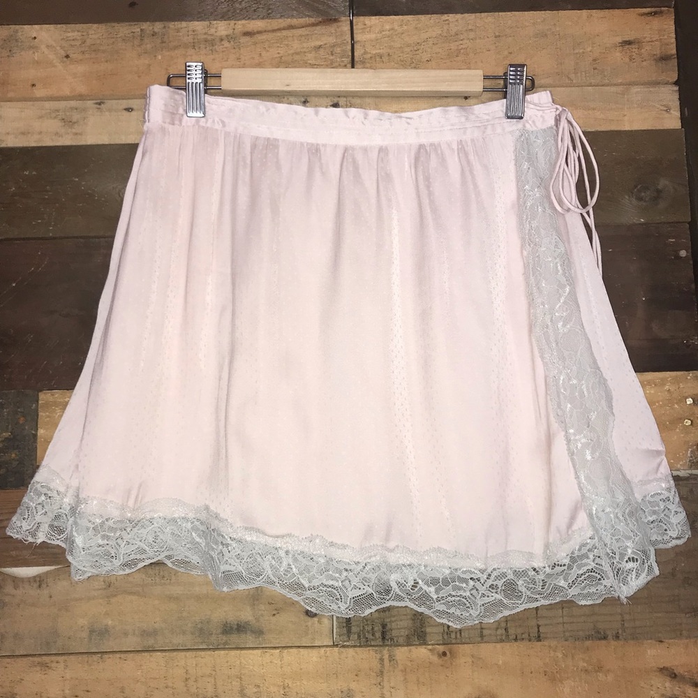 Free People Intimately Half Slip Tie Skort Skirt - Picture 5 of 8